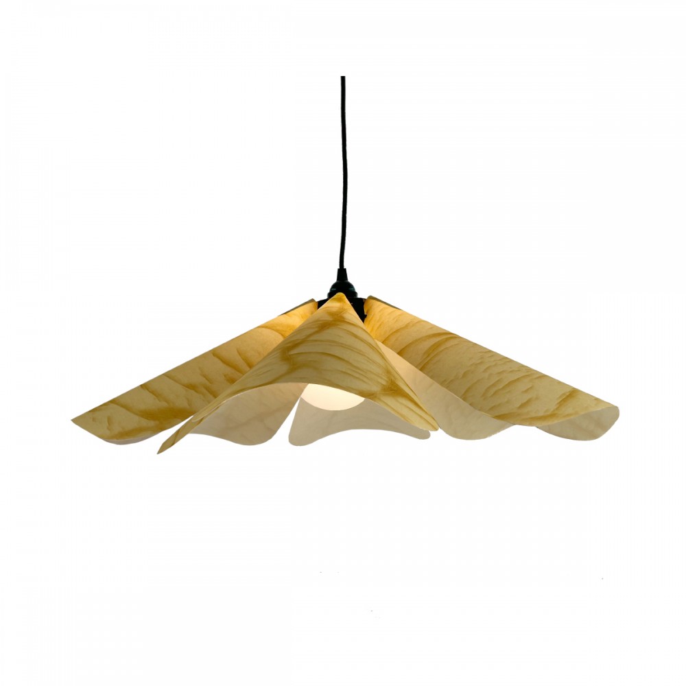 Suspension en pétales de papier parchemin D.60cm