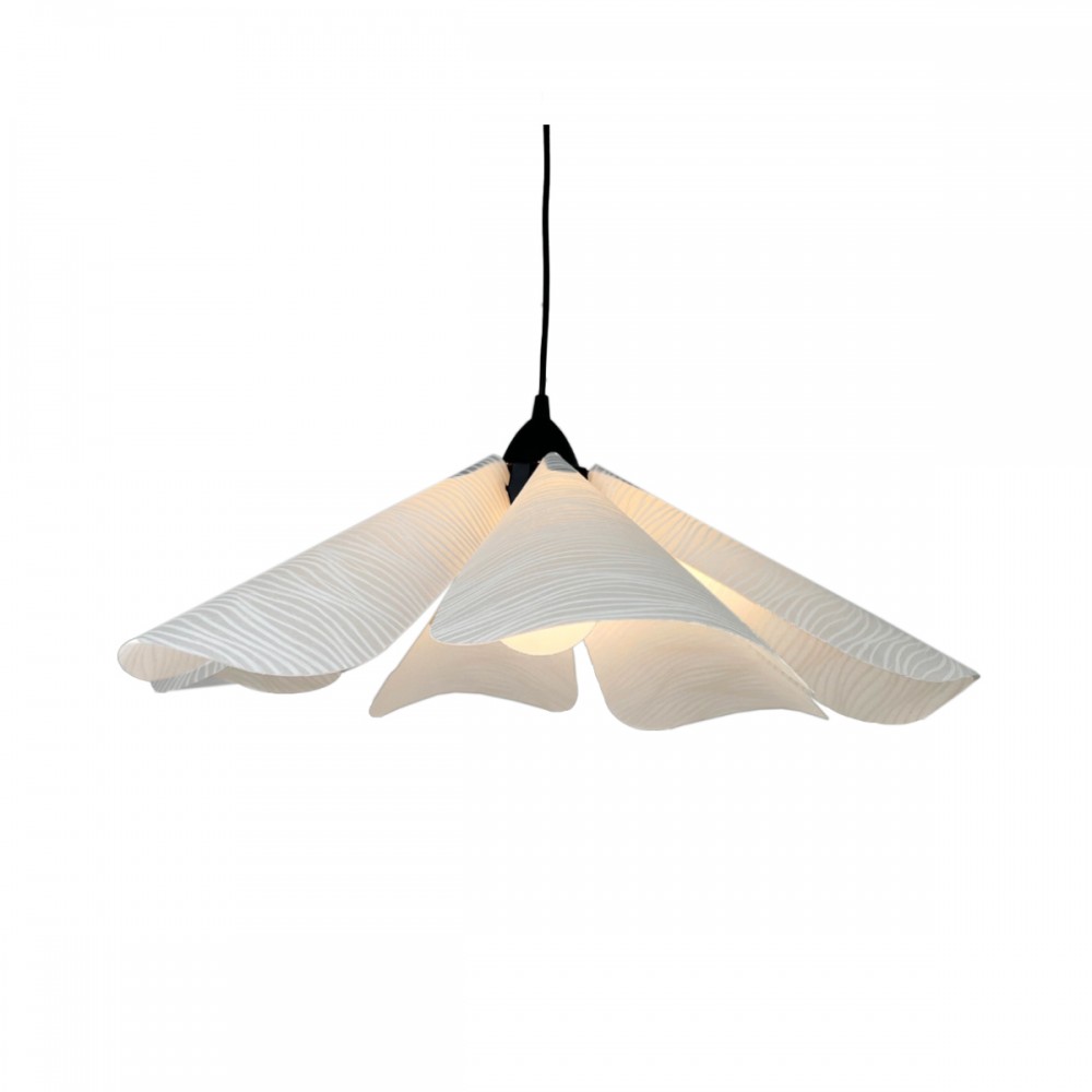Suspension en pétales de papier japonais D.60cm