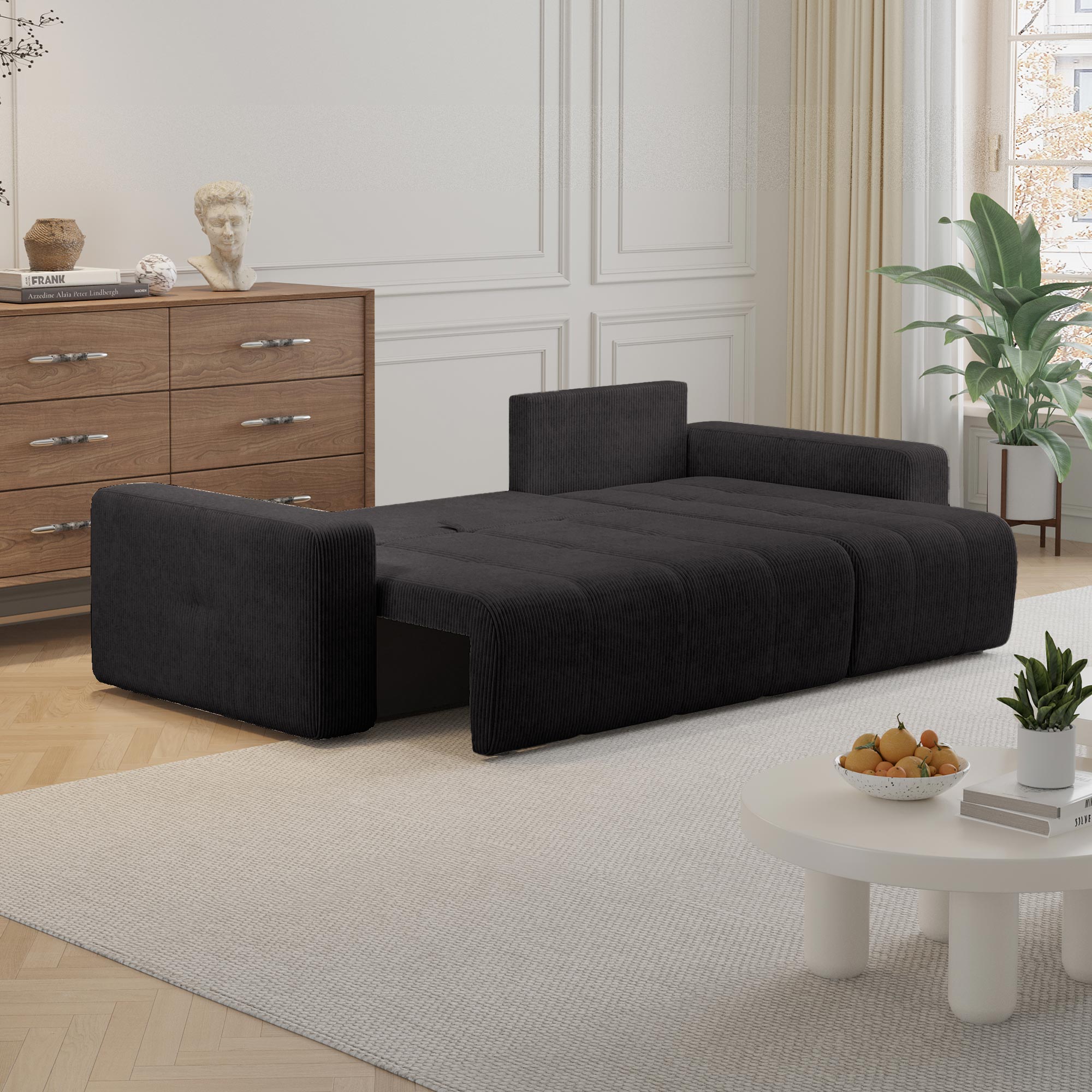 alicia-mini - Canapé convertible Gris - Vue supplémentaire 2