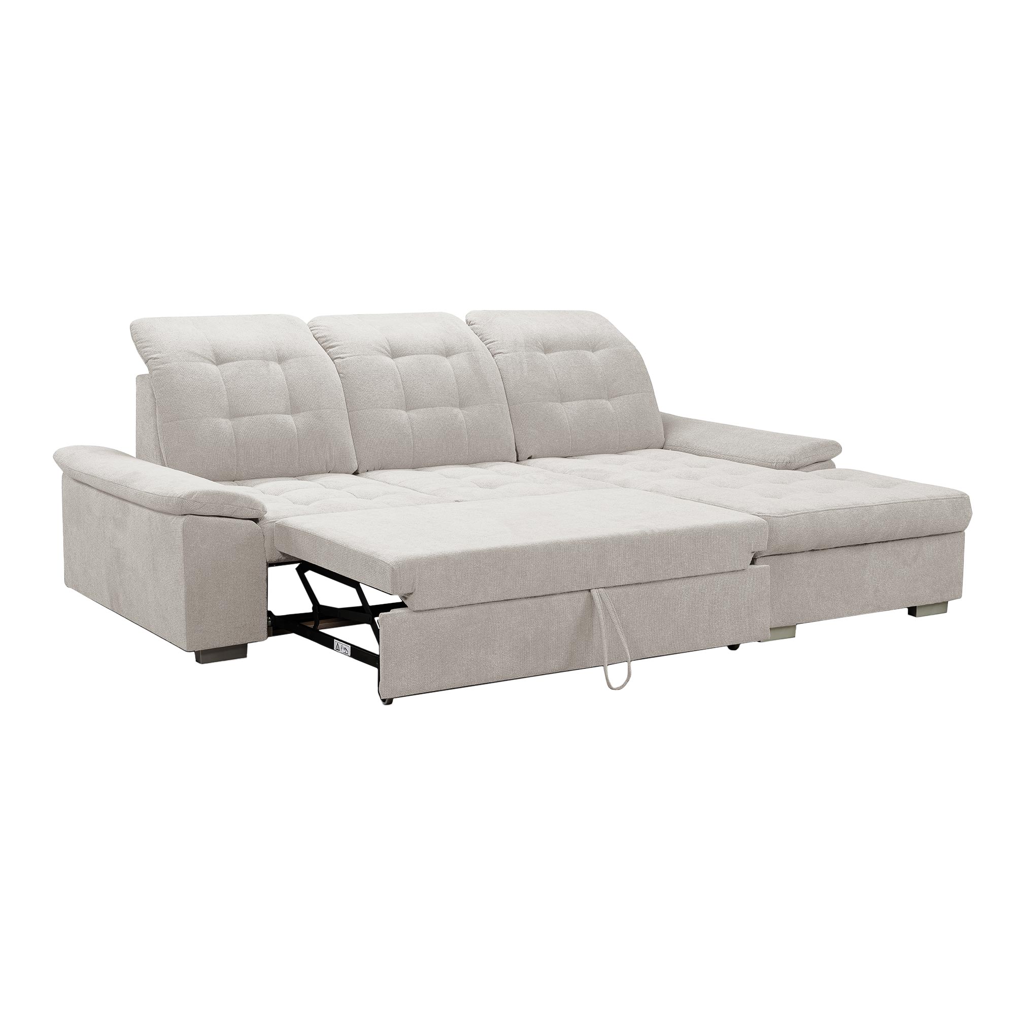 miya - Canapé convertible Beige - Vue supplémentaire 2