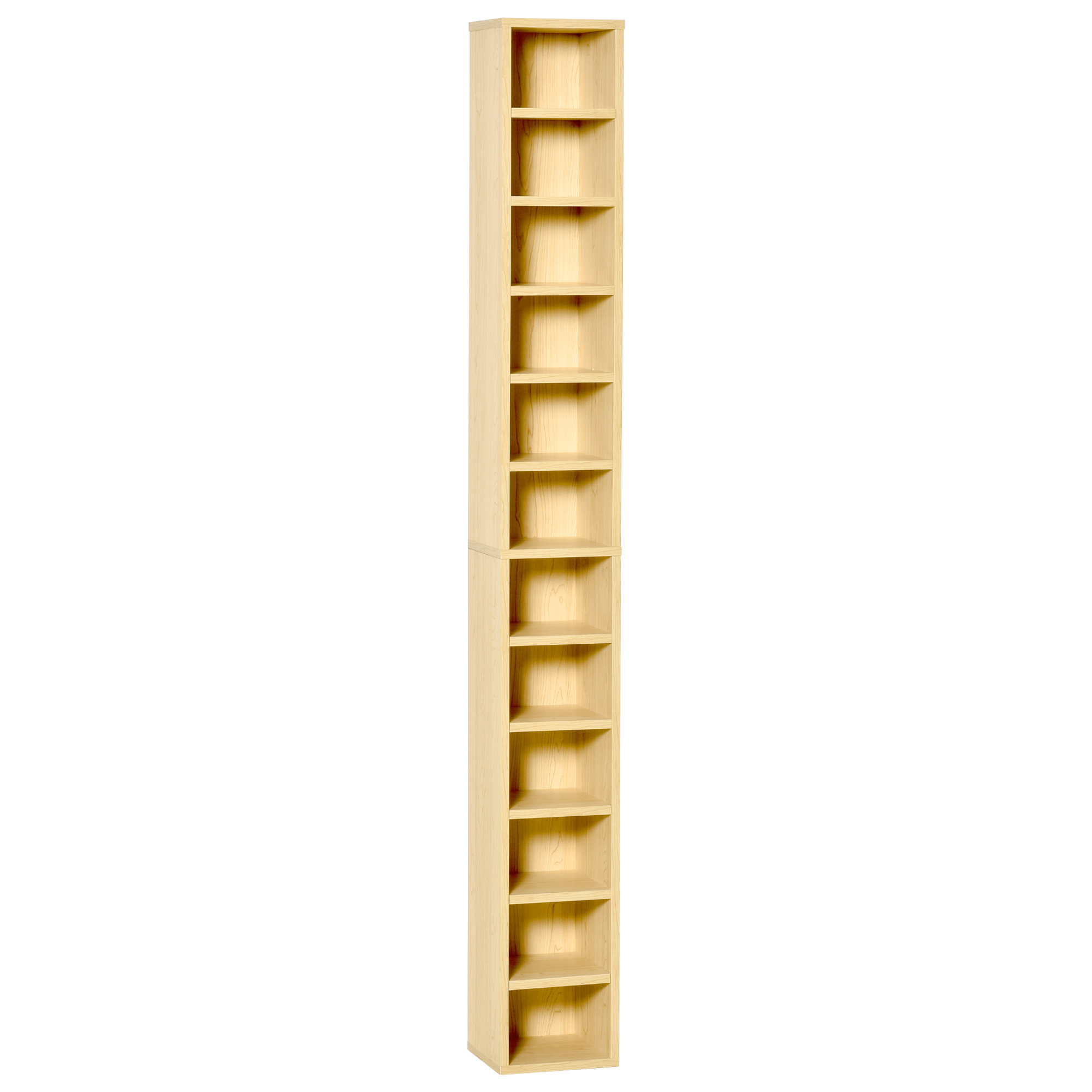 Étagère colonne range-CD dim. 21L x 20l x 175H cm
