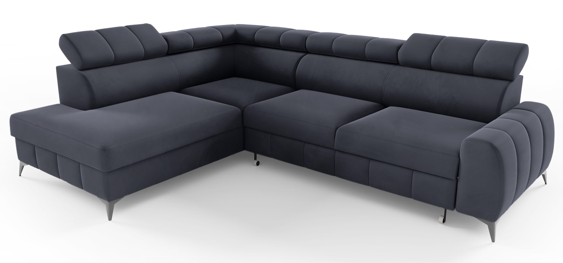 london - Canapé relax Gris - Vue supplémentaire 2