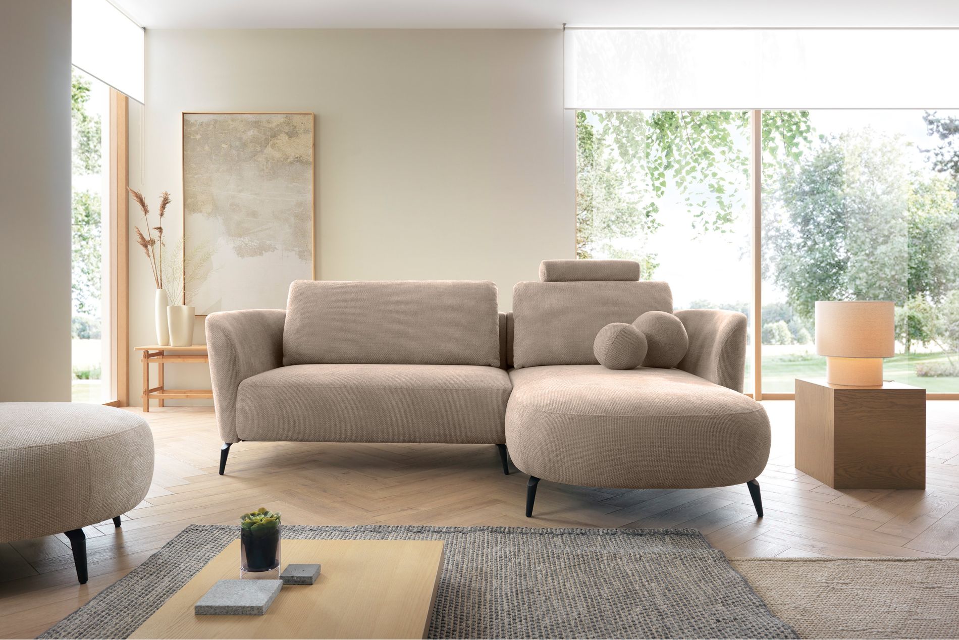 Produit similaire: kavni - Canapé relax Beige