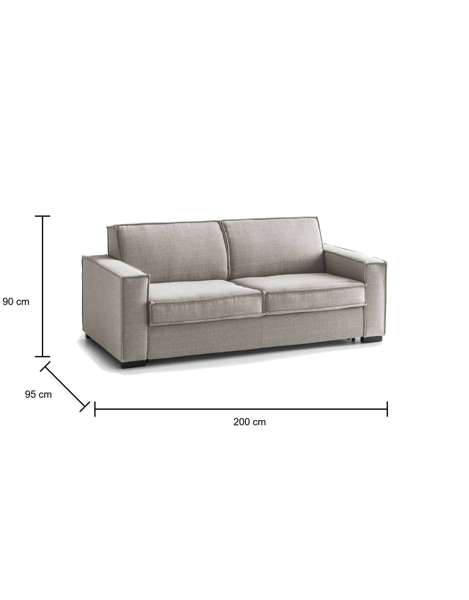 amapola - Canapé convertible Beige - Vue supplémentaire 2