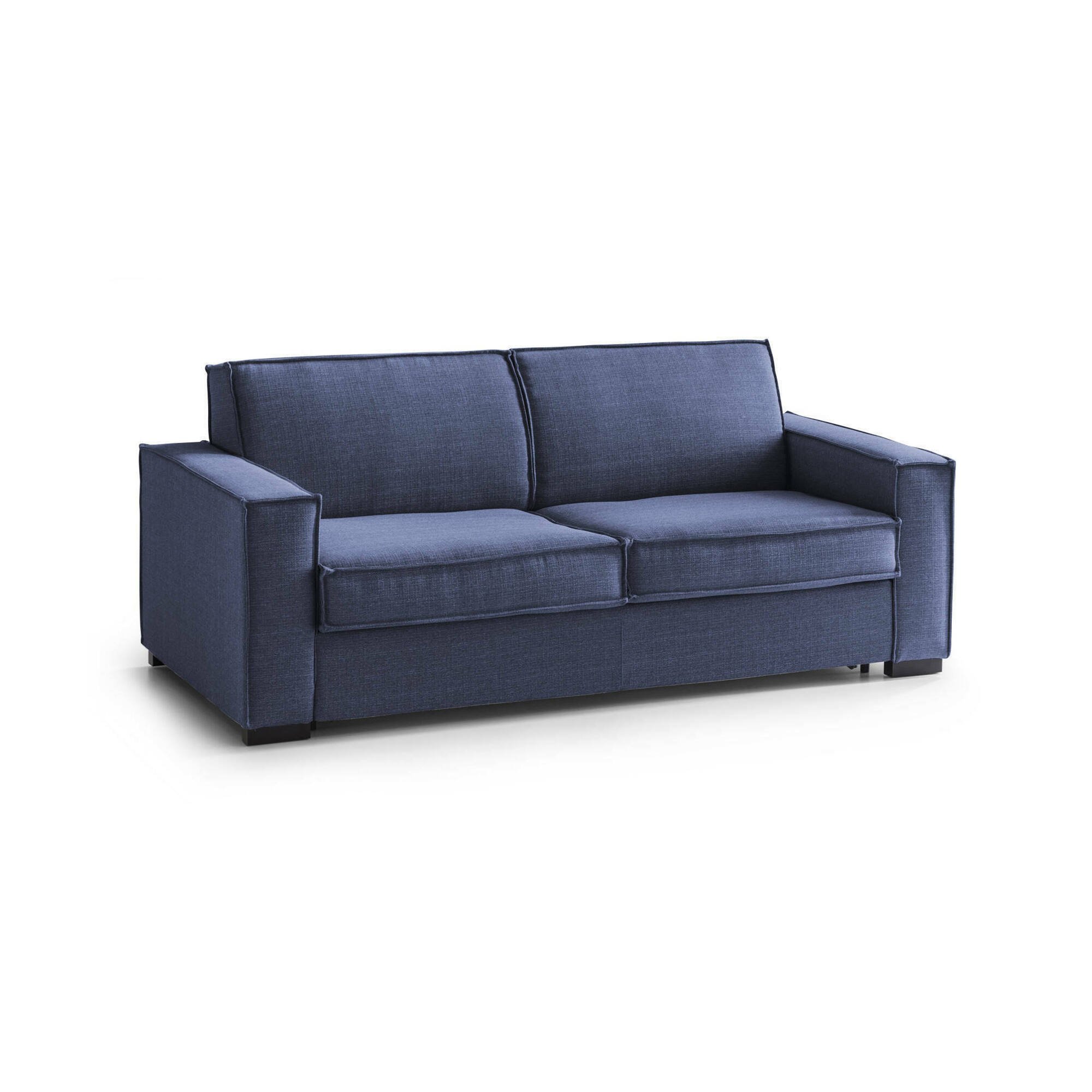 alano - Canapé convertible Bleu - Vue supplémentaire 1