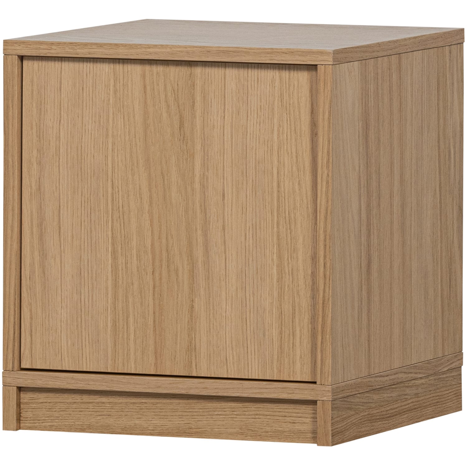 Meuble TV 1 porte en bois L40cm – Bois clair