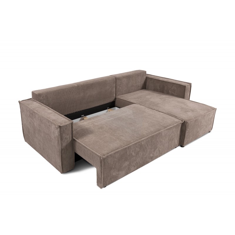 nero - Canapé convertible Gris - Vue supplémentaire 2