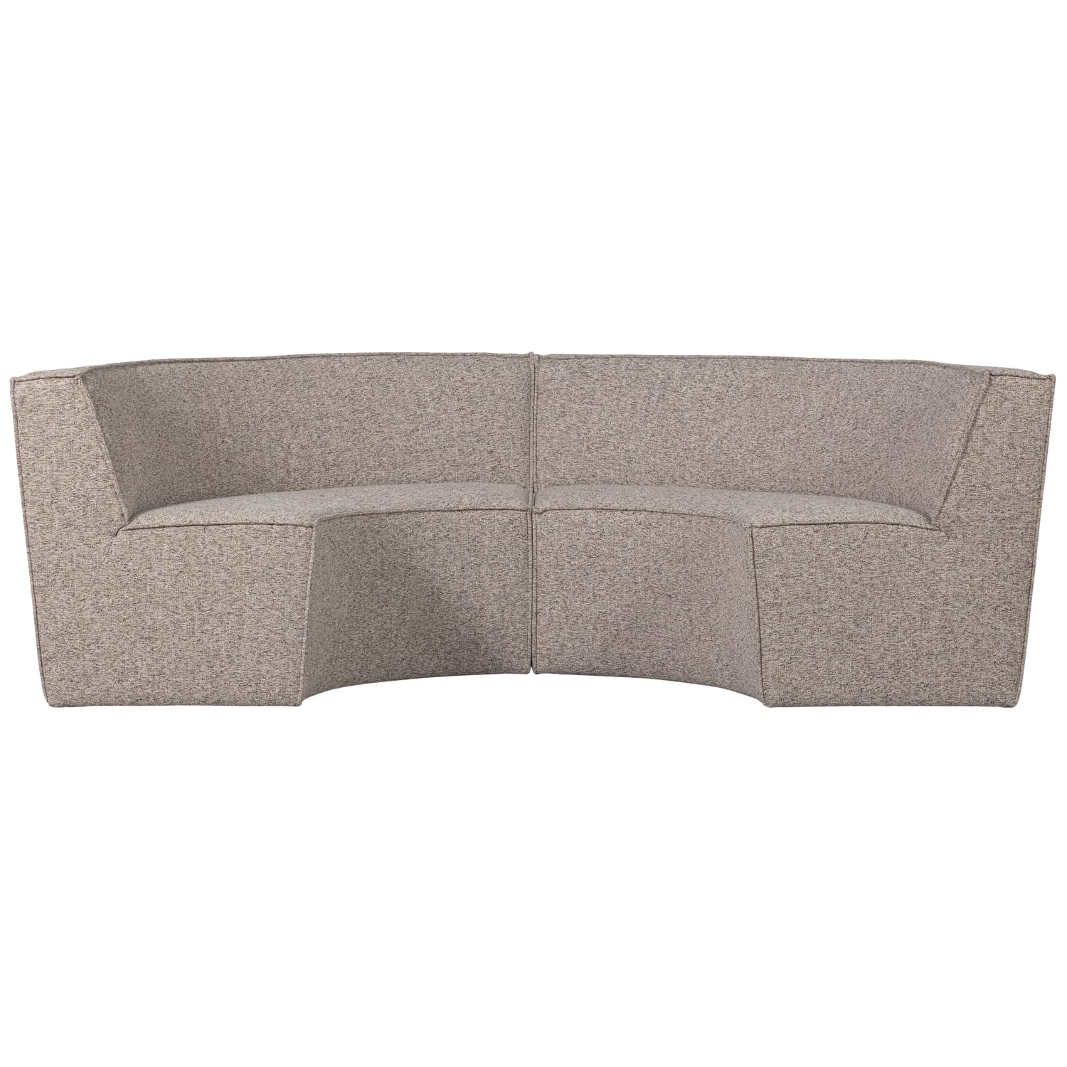 Banc de salle à manger 4 places en tissu sable