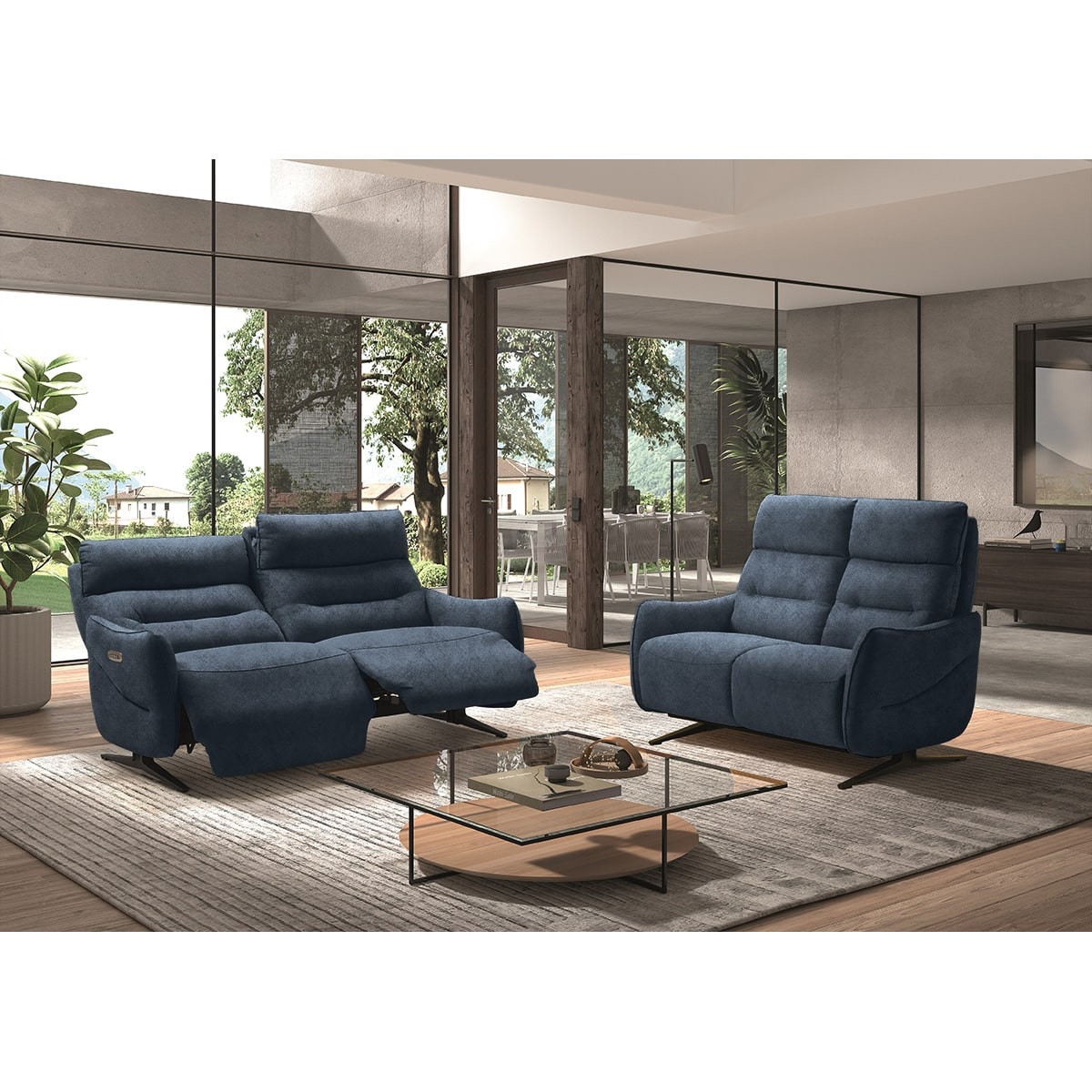 lisboa - Canapé relax Bleu - Vue supplémentaire 2