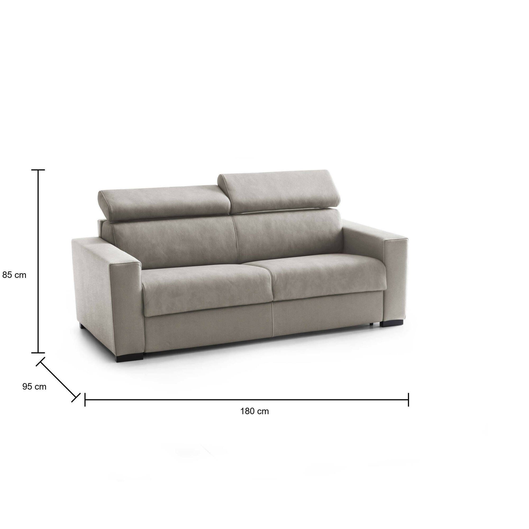 annalara - Canapé relax convertible Beige - Vue supplémentaire 2
