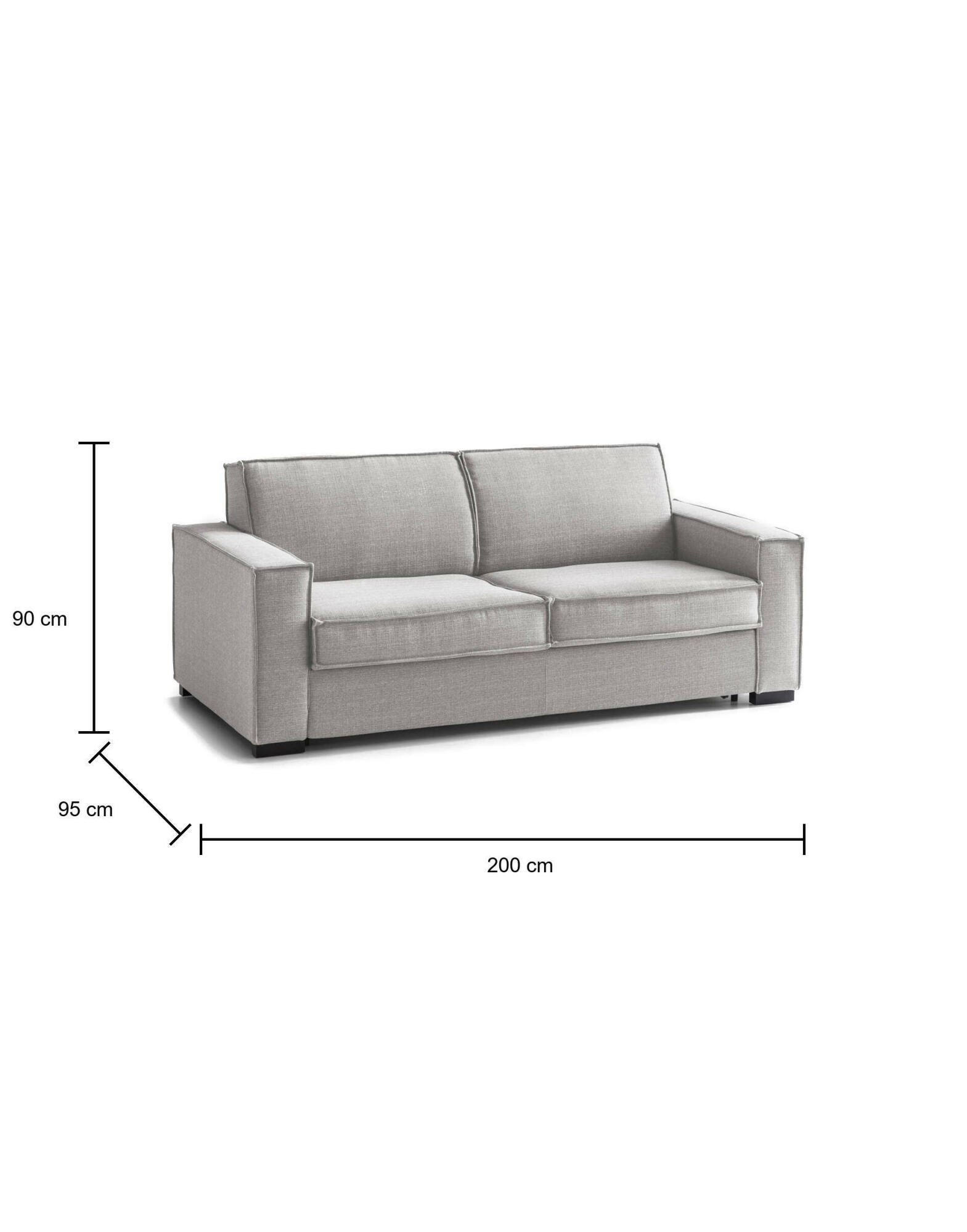 adalberto - Canapé convertible Gris - Vue supplémentaire 2