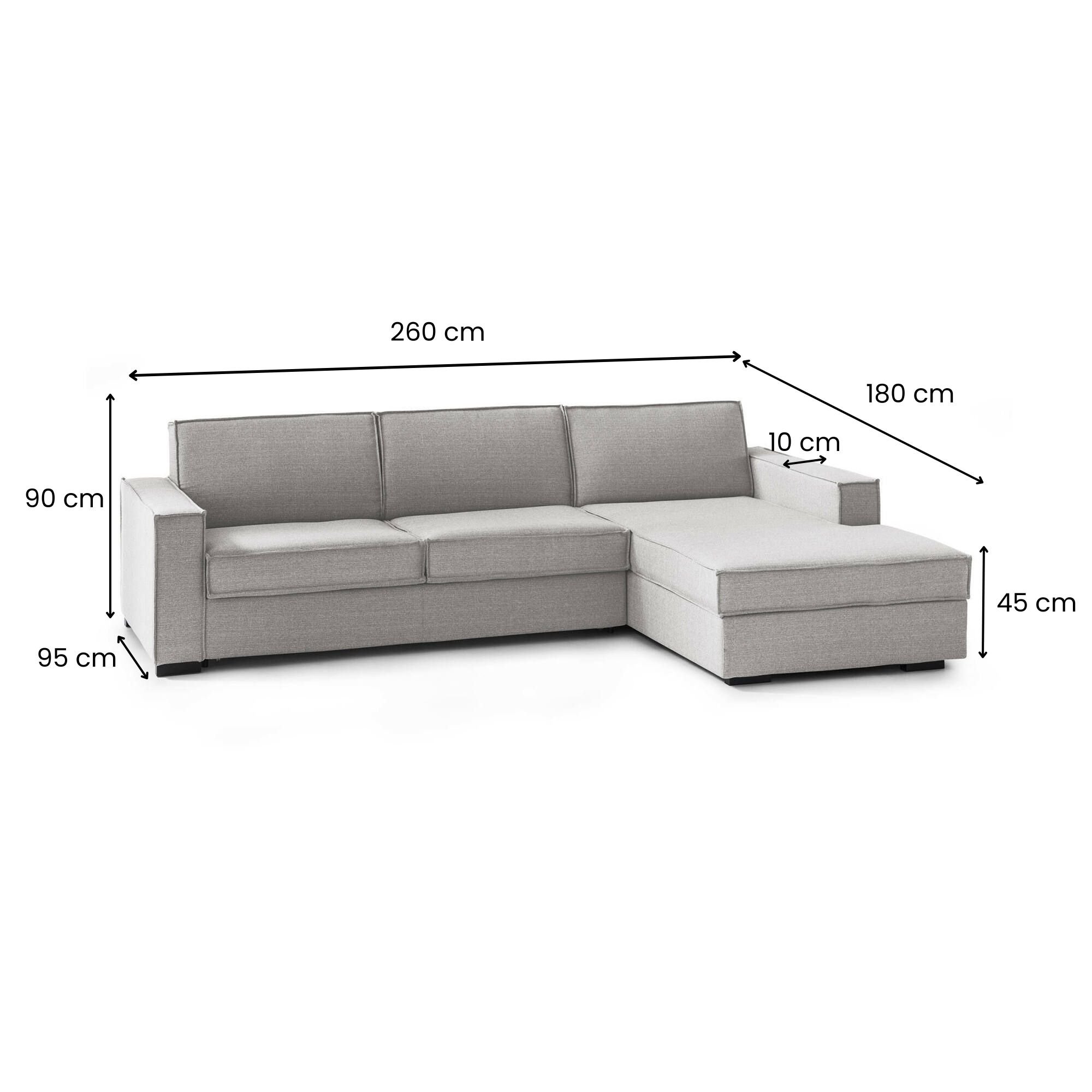 afar - Canapé relax convertible Gris - Vue supplémentaire 2