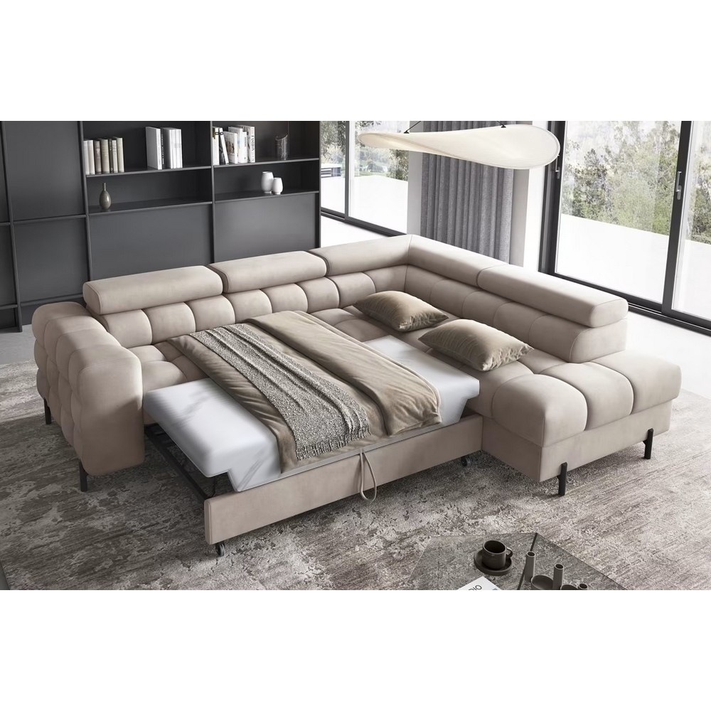 fernand - Canapé relax convertible Beige - Vue supplémentaire 2