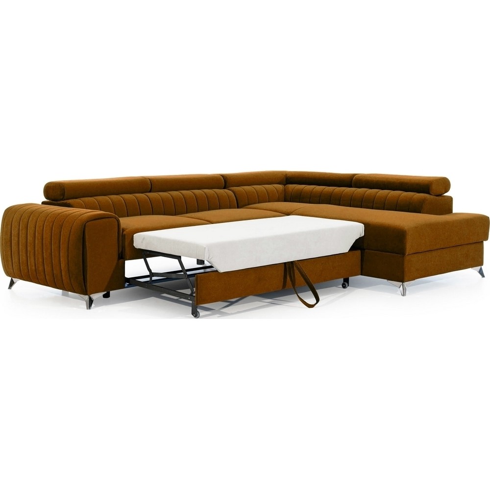 larry - Canapé relax convertible marron - Vue supplémentaire 2