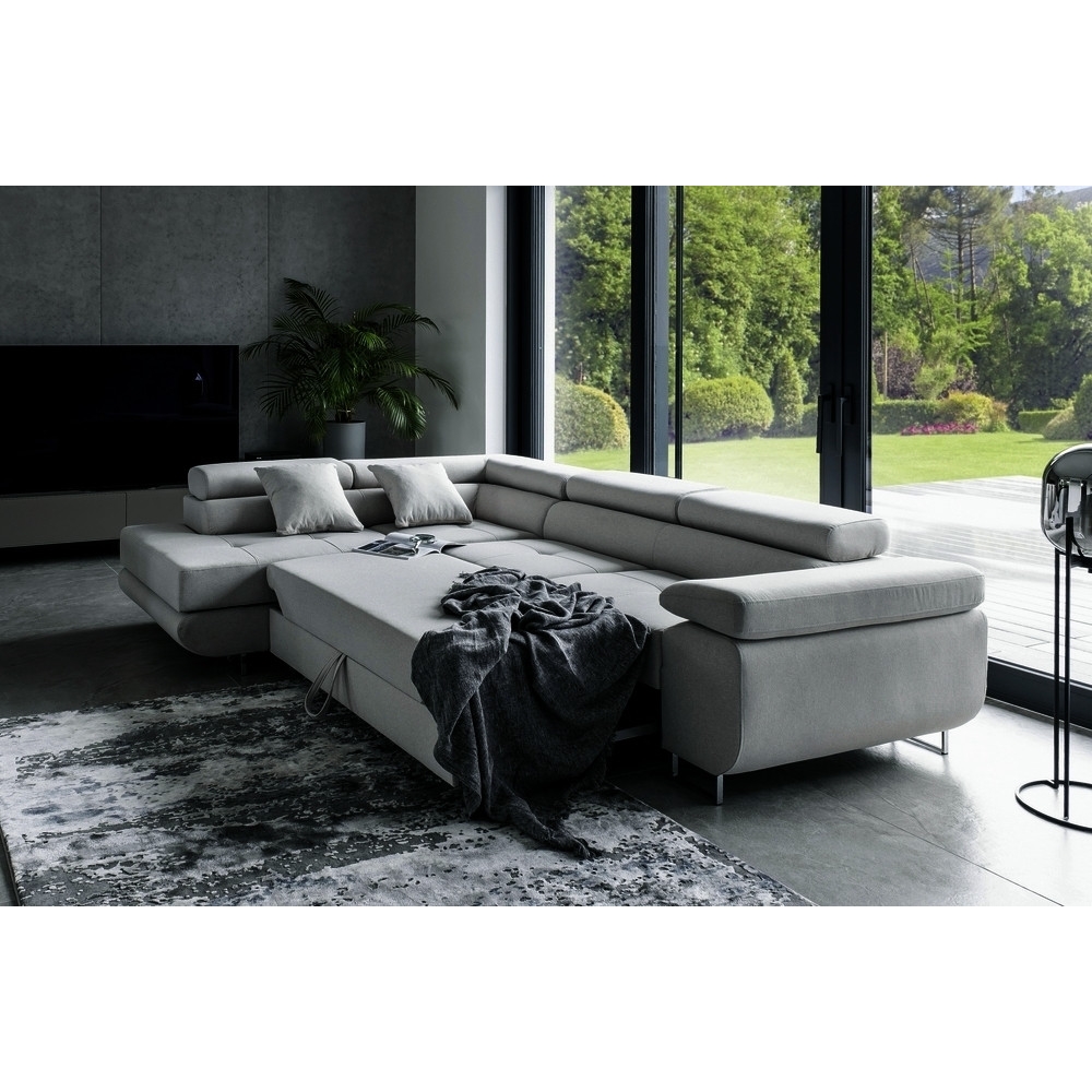 annecy - Canapé relax convertible Gris - Vue supplémentaire 2