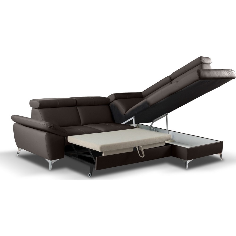 milos - Canapé relax Marron - Vue supplémentaire 2