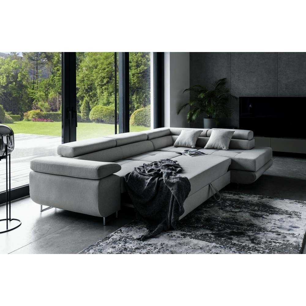 annecy - Canapé relax convertible Gris - Vue supplémentaire 2