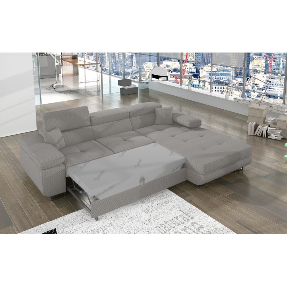 armel - Canapé relax convertible Gris - Vue supplémentaire 2