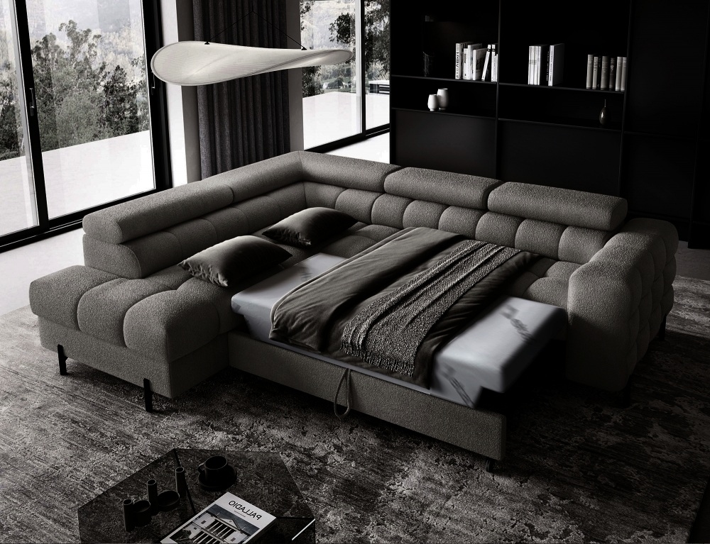fernand - Canapé relax convertible Gris - Vue supplémentaire 2