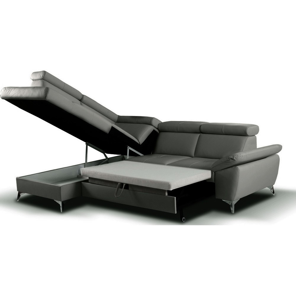 milos - Canapé relax Gris - Vue supplémentaire 2