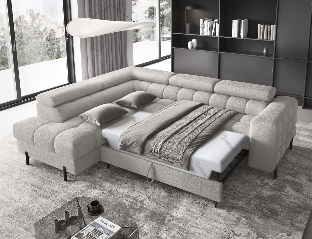 fernand - Canapé relax convertible Gris - Vue supplémentaire 2