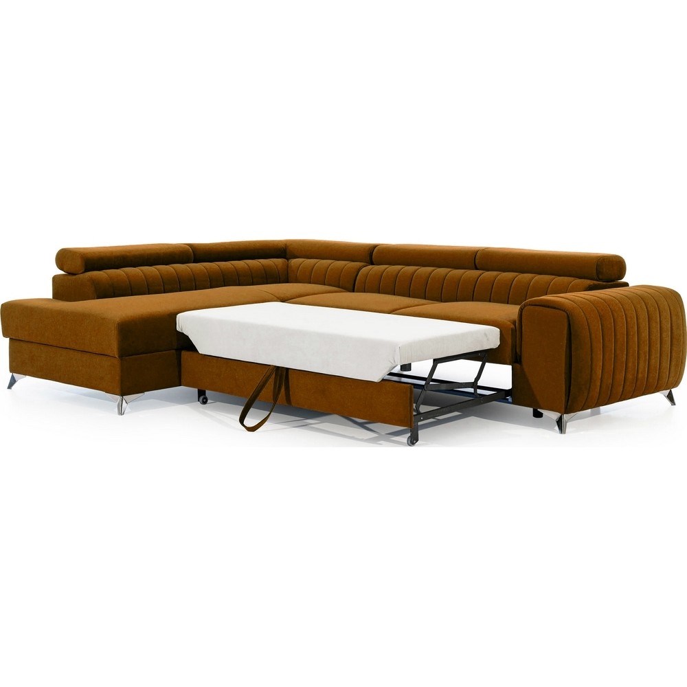 larry - Canapé relax convertible marron - Vue supplémentaire 2