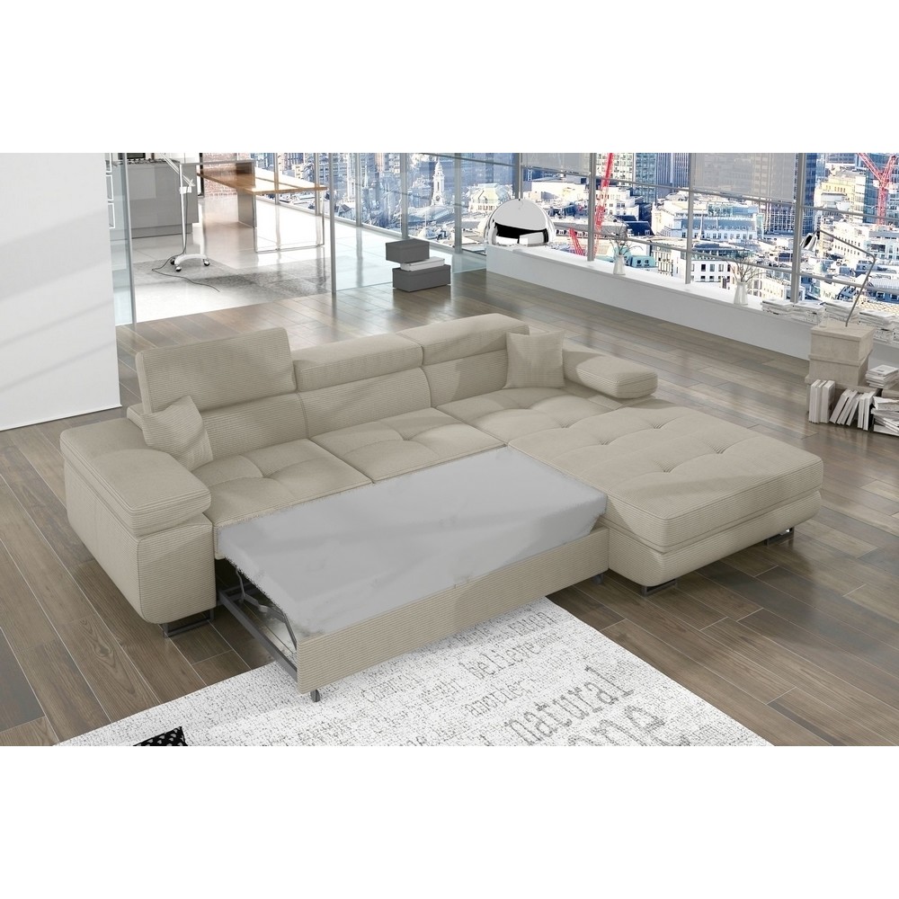 armel - Canapé relax convertible Beige - Vue supplémentaire 2