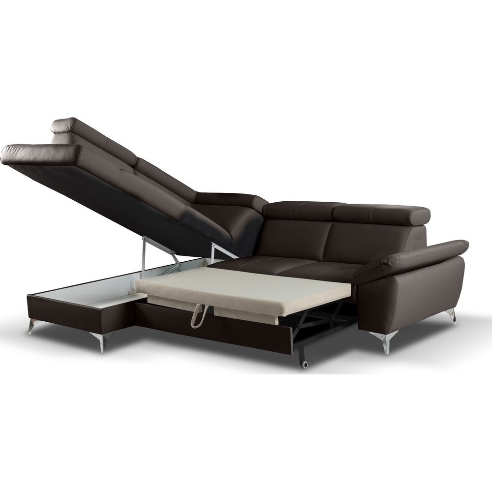 milos - Canapé relax Marron - Vue supplémentaire 2