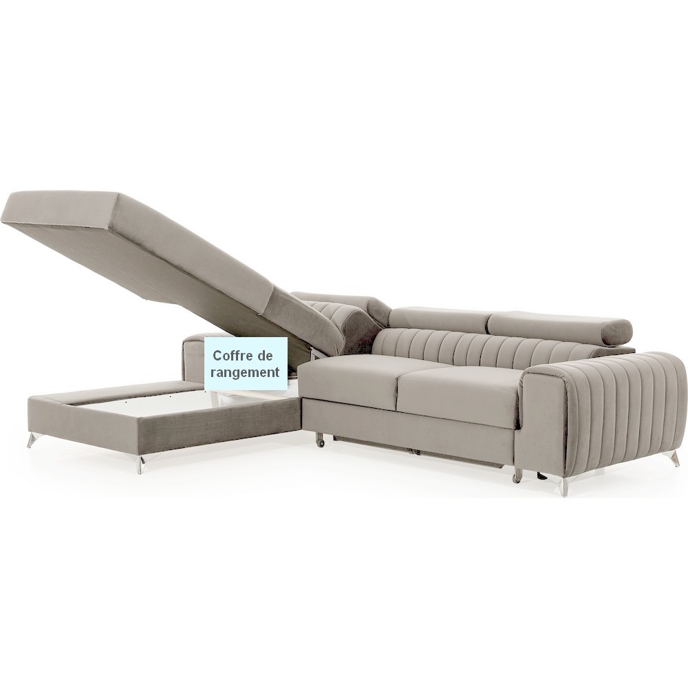 grece - Canapé relax Beige - Vue supplémentaire 2