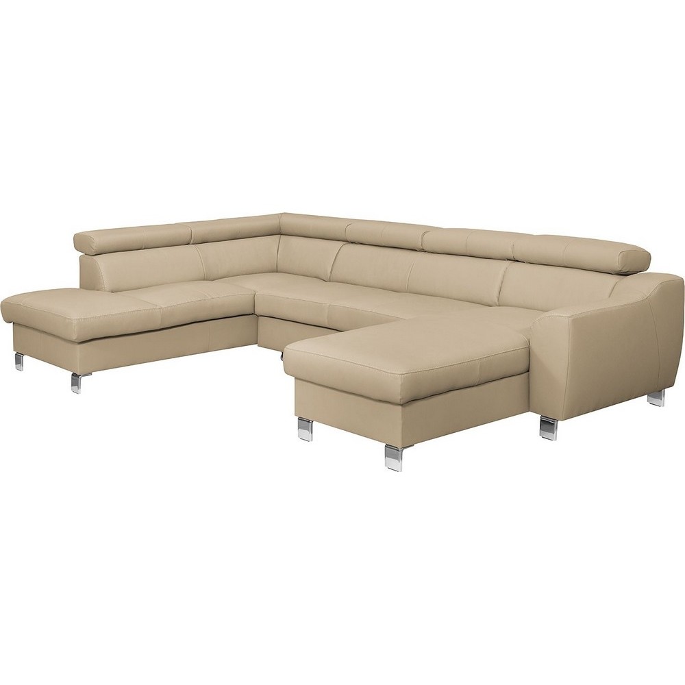 aston - Canapé cuir Beige - Vue supplémentaire 2