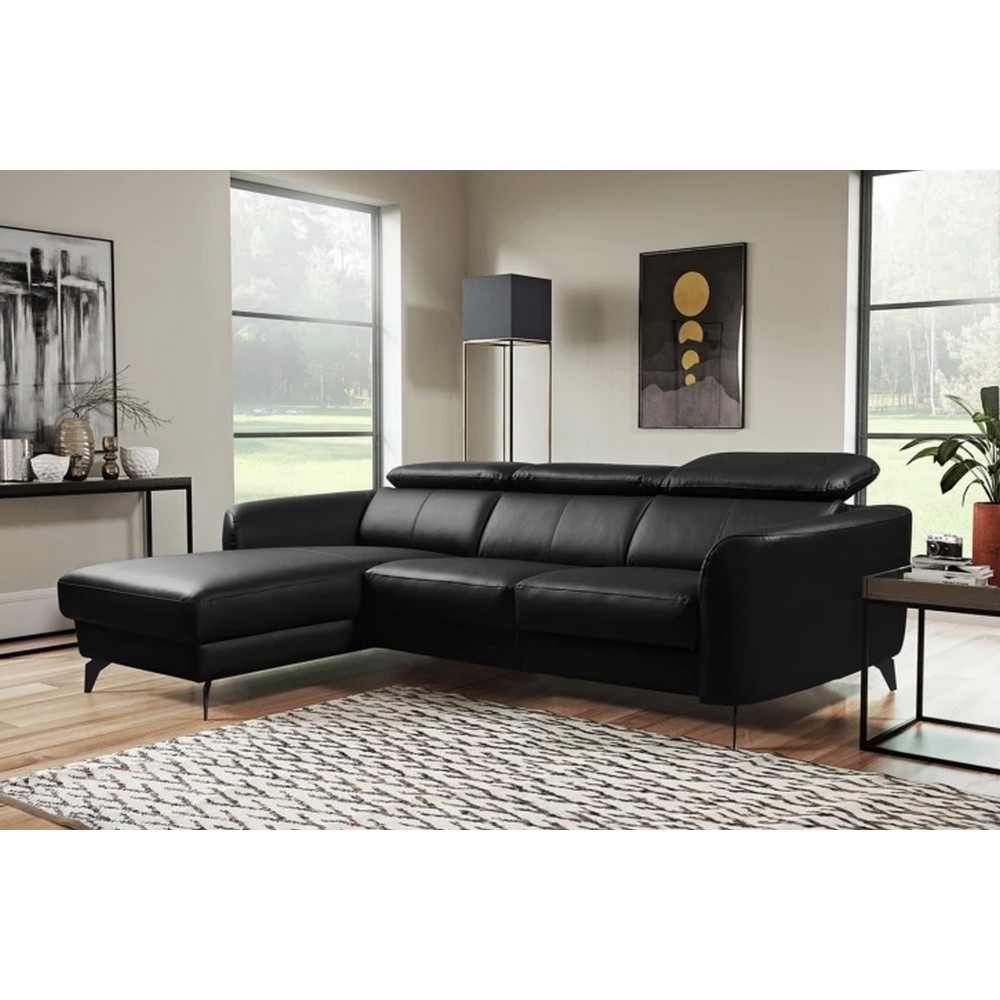 Produit similaire: berti - Canapé cuir Noir
