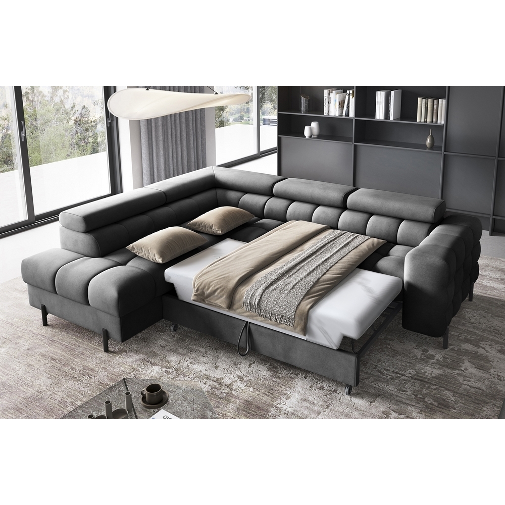 fernand - Canapé relax convertible Gris - Vue supplémentaire 2