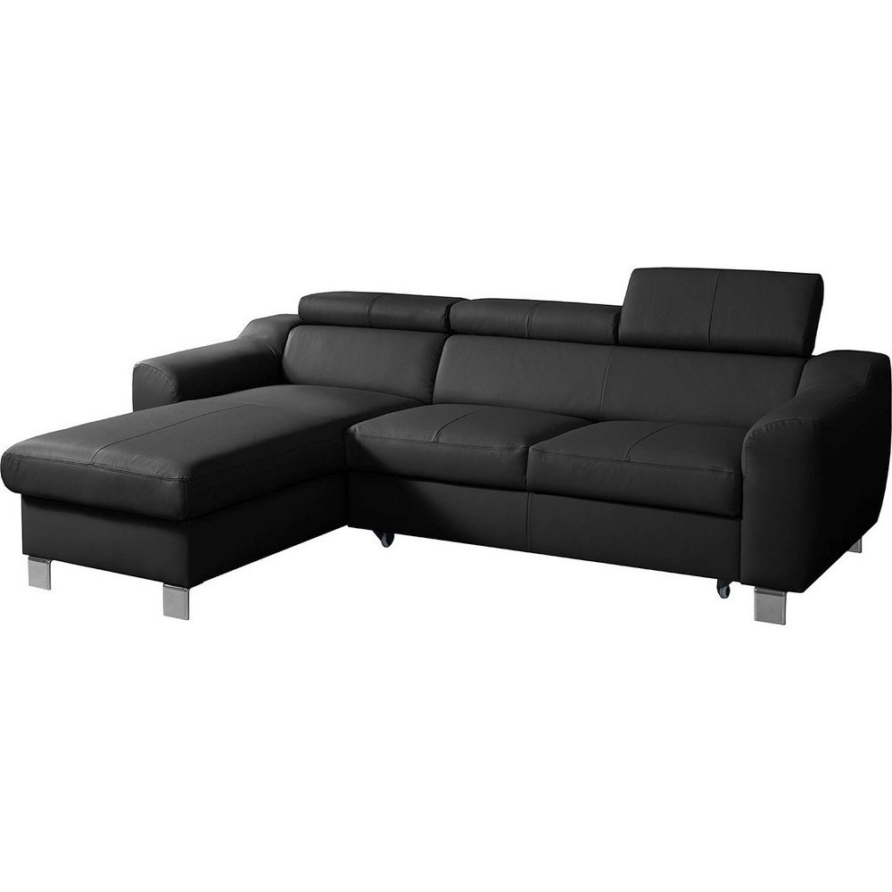 astoria - Canapé cuir Noir - Vue supplémentaire 1