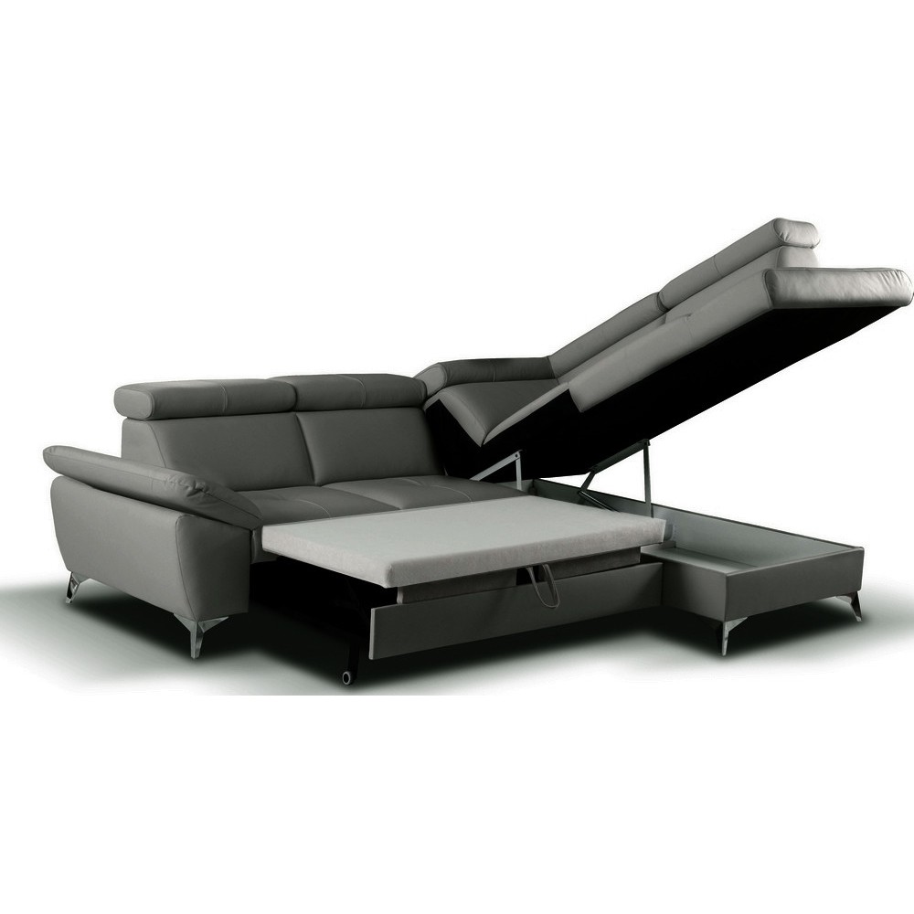 milos - Canapé relax Gris - Vue supplémentaire 2
