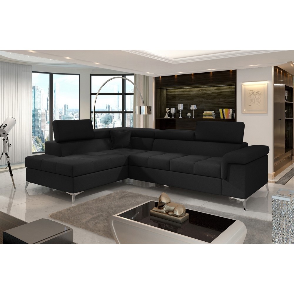 ernest - Canapé relax convertible Noir