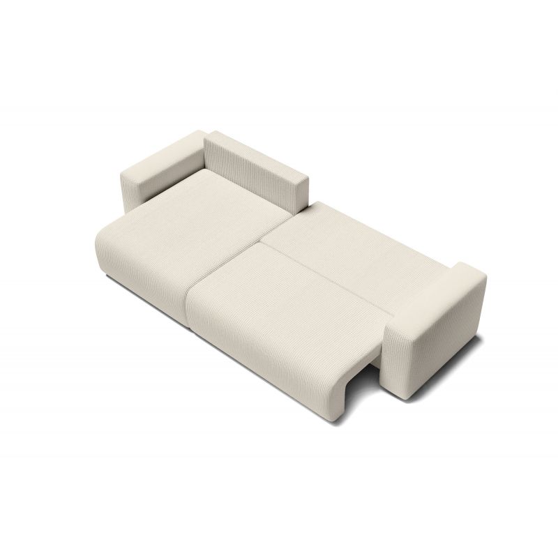 AMBRE - Canapé convertible Beige - Vue supplémentaire 2