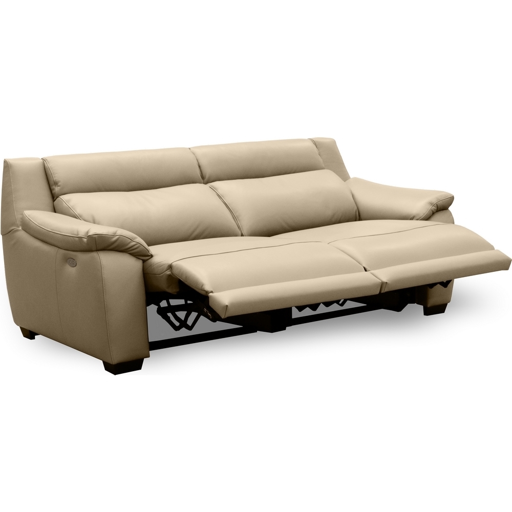 bern - Canapé cuir Beige - Vue supplémentaire 2