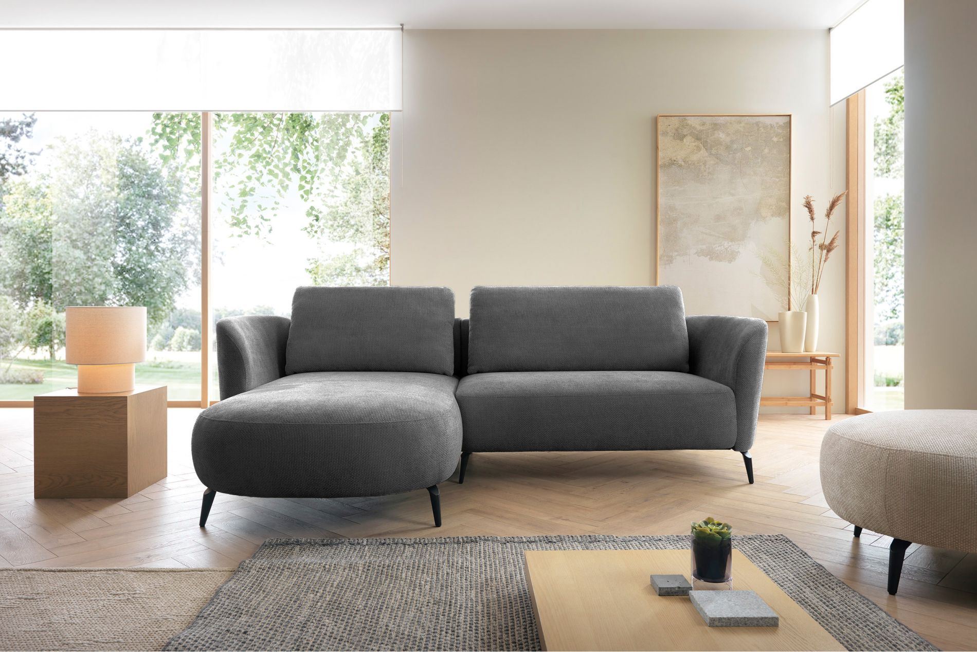 kavni - Canapé relax Gris - Vue supplémentaire 2