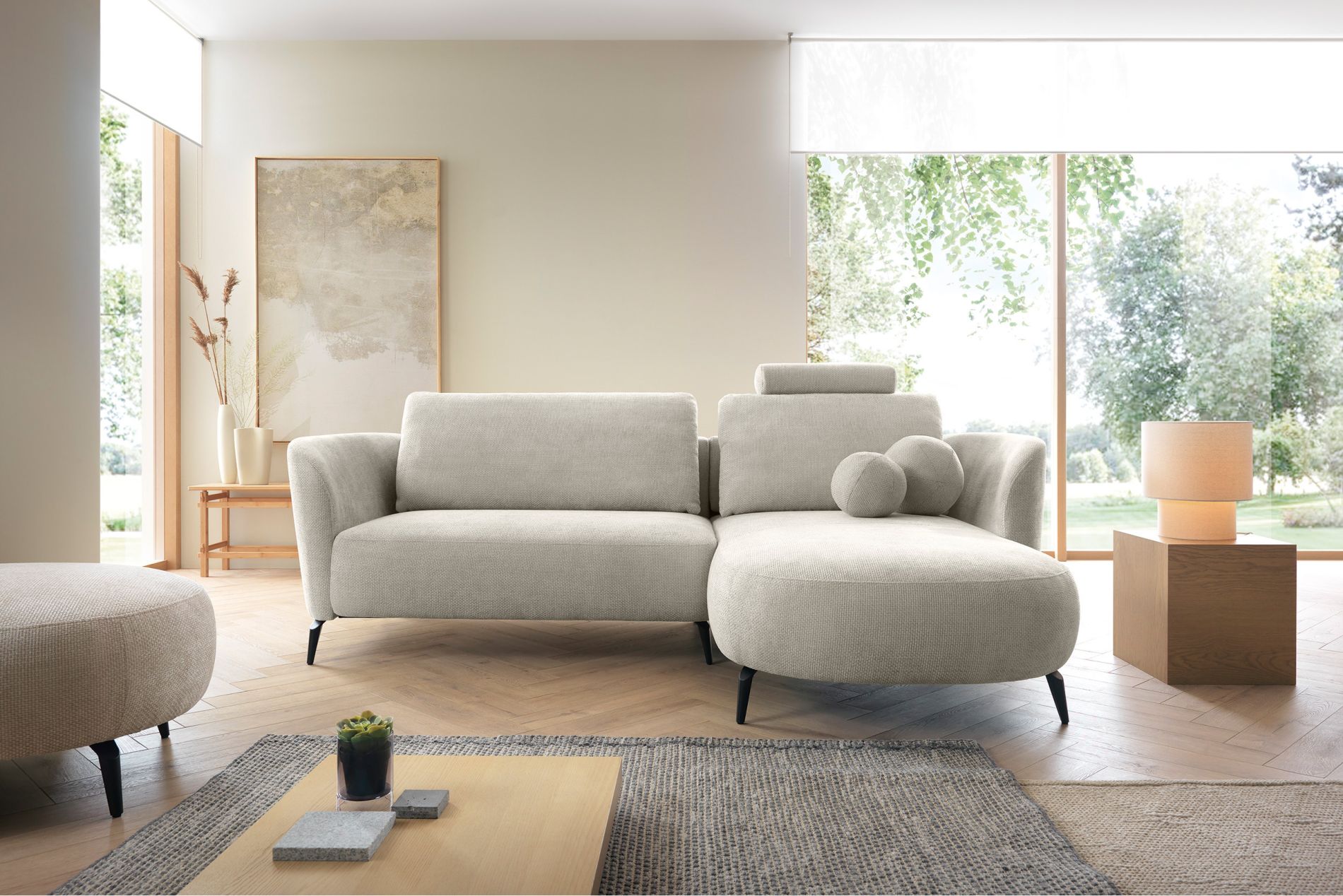 Produit similaire: kavni - Canapé relax beige