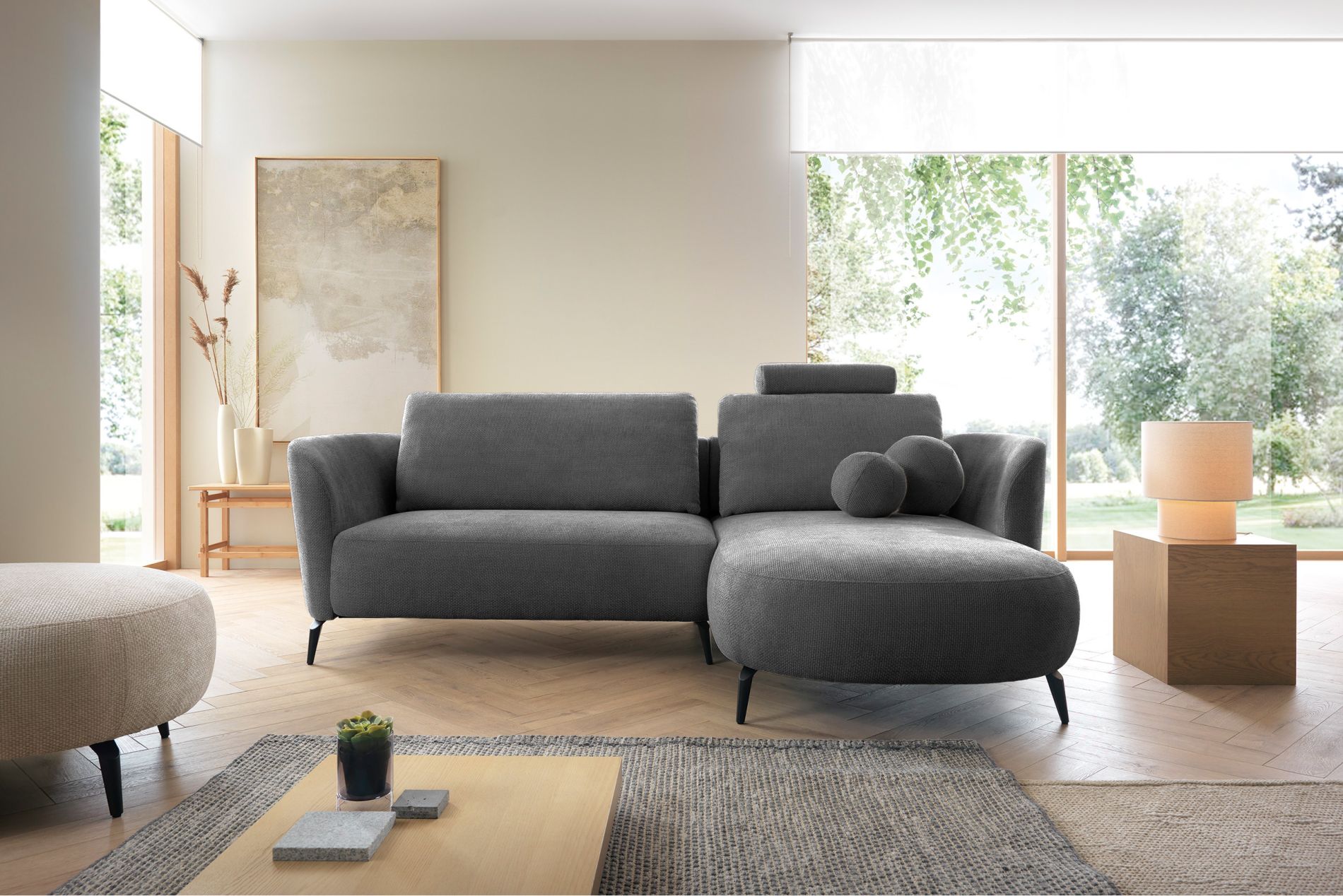 Produit similaire: kavni - Canapé relax Gris