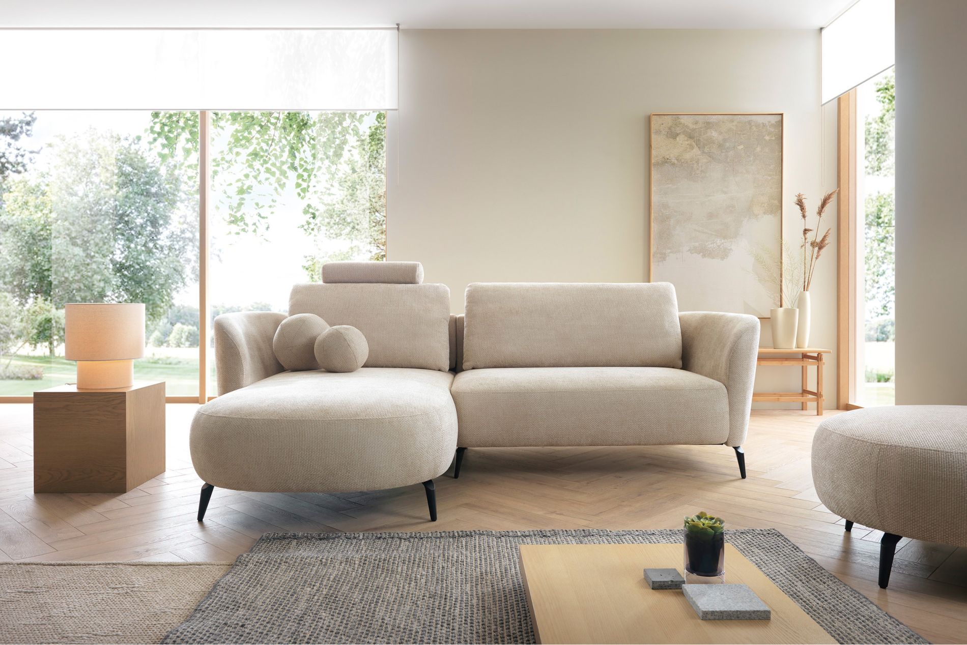 Produit similaire: kavni - Canapé relax Beige