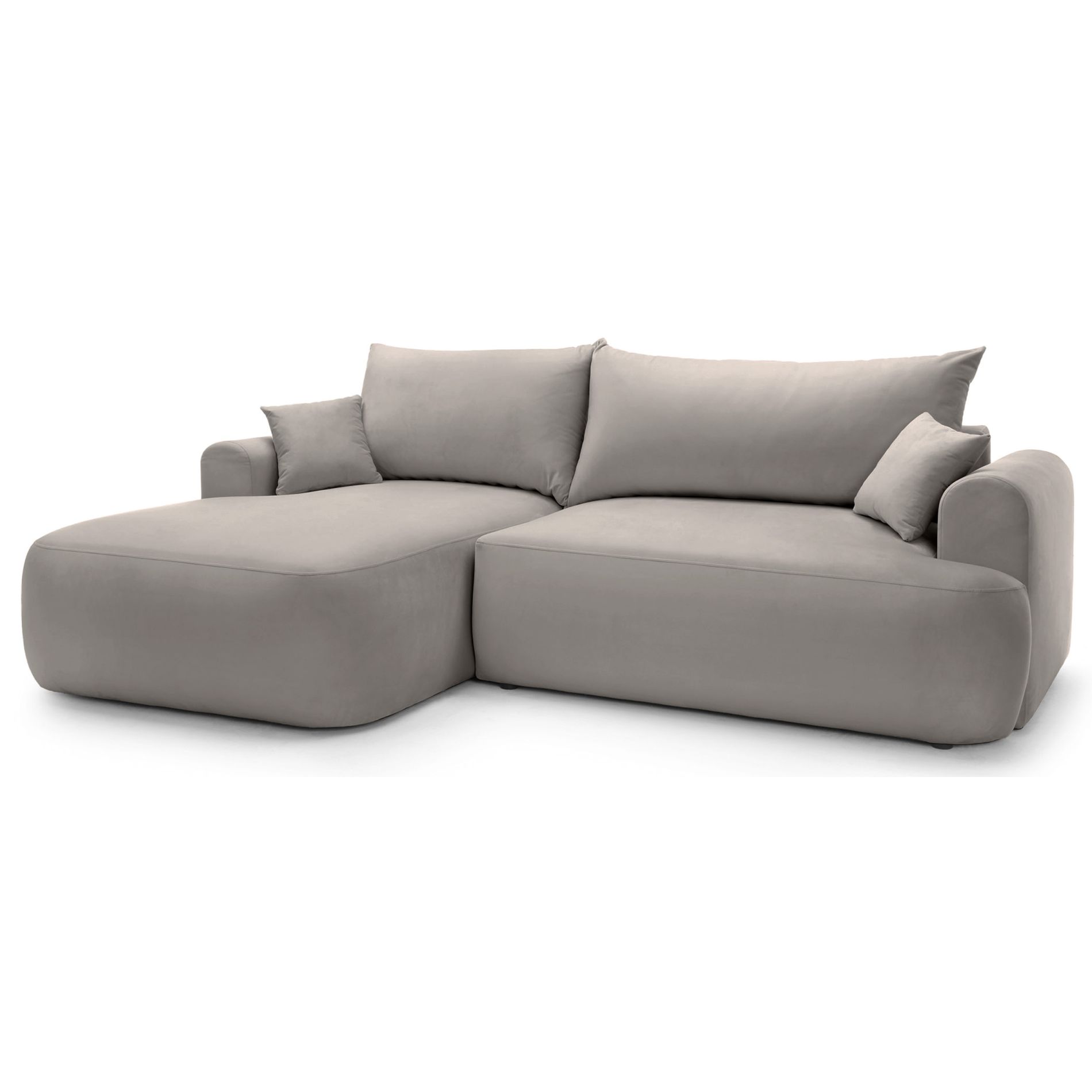 ovo-l - Canapé velours Gris - Vue supplémentaire 1