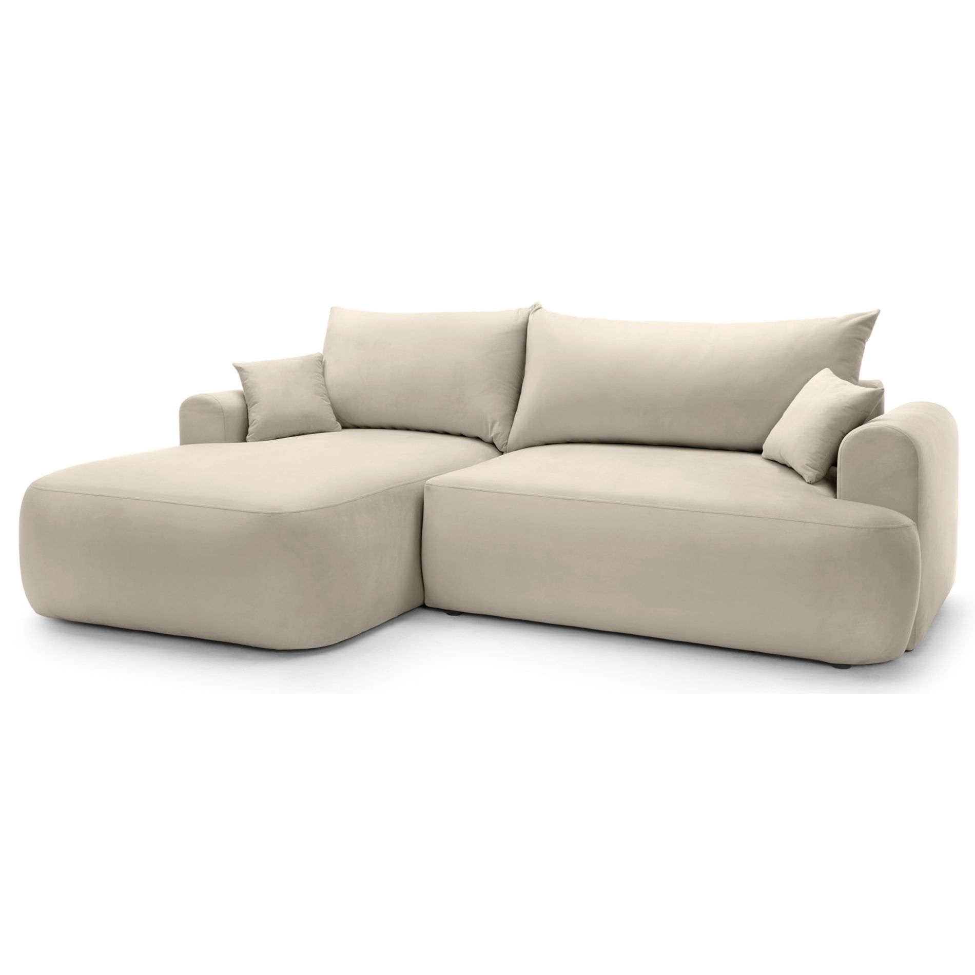 ovo - Canapé velours Beige - Vue supplémentaire 1