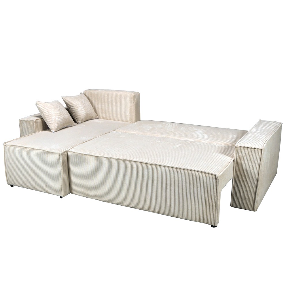 elise - Canapé convertible Beige - Vue supplémentaire 2