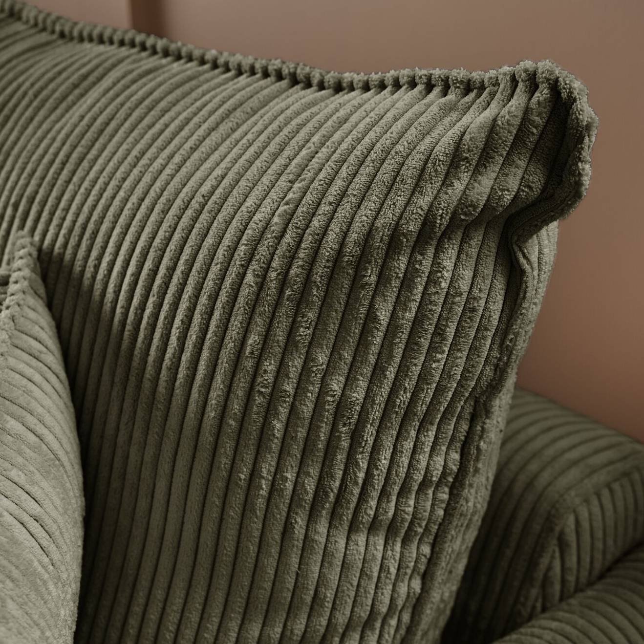 orea - Canapé velours côtelé Vert - Vue supplémentaire 2