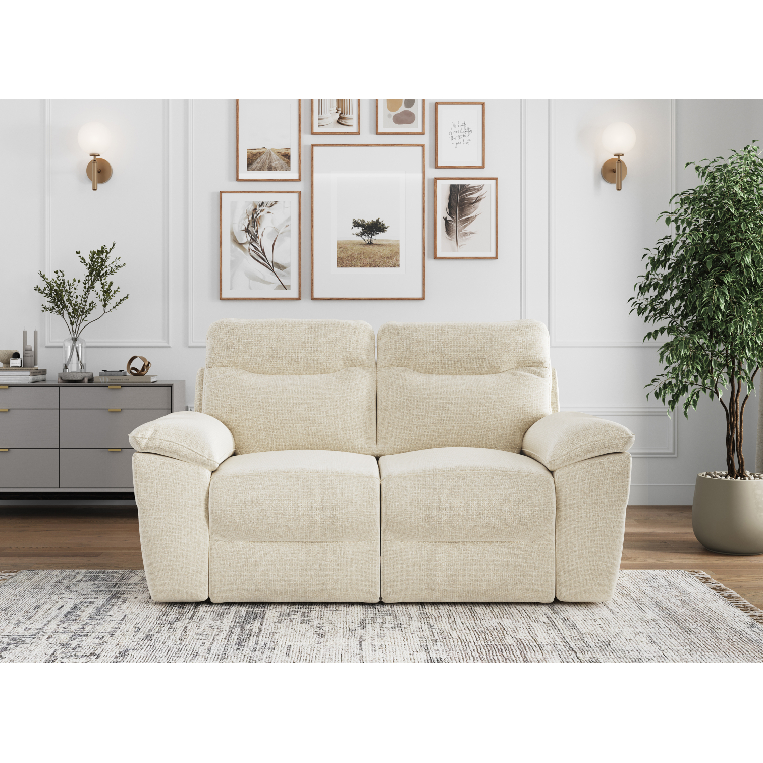 ross - Canapé relax Beige - Vue supplémentaire 2