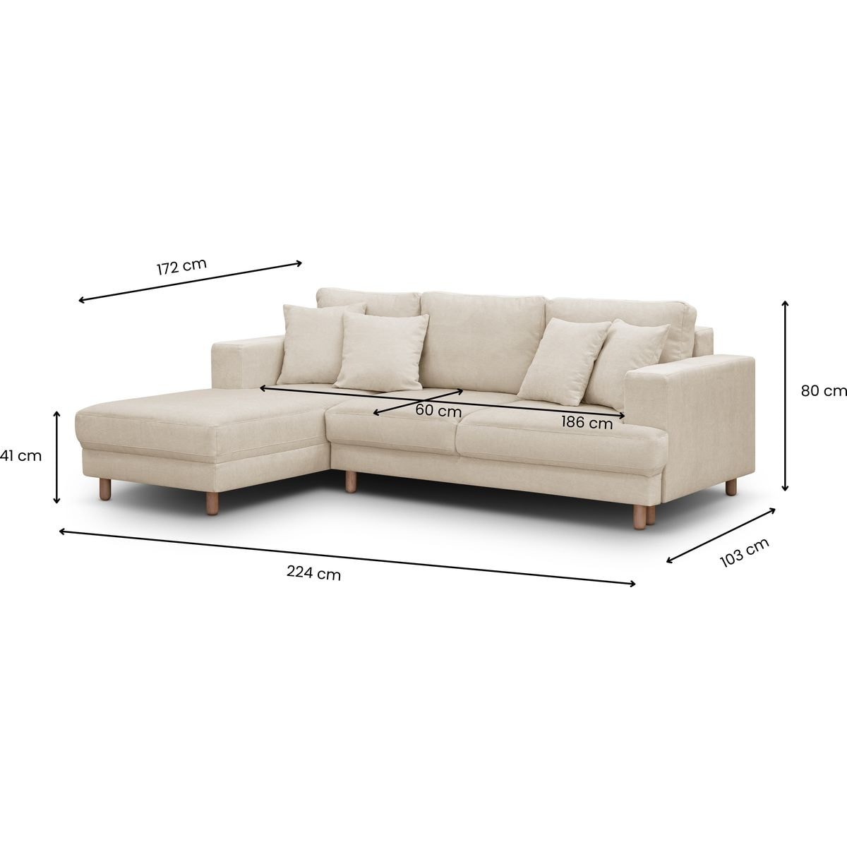 marceau - Canapé convertible Beige - Vue supplémentaire 2