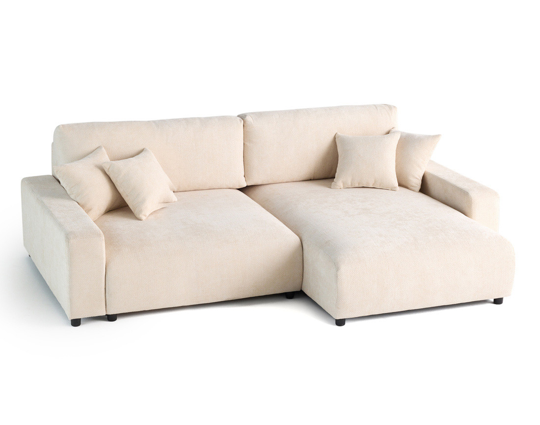 pivoine - Canapé convertible Beige - Vue supplémentaire 2