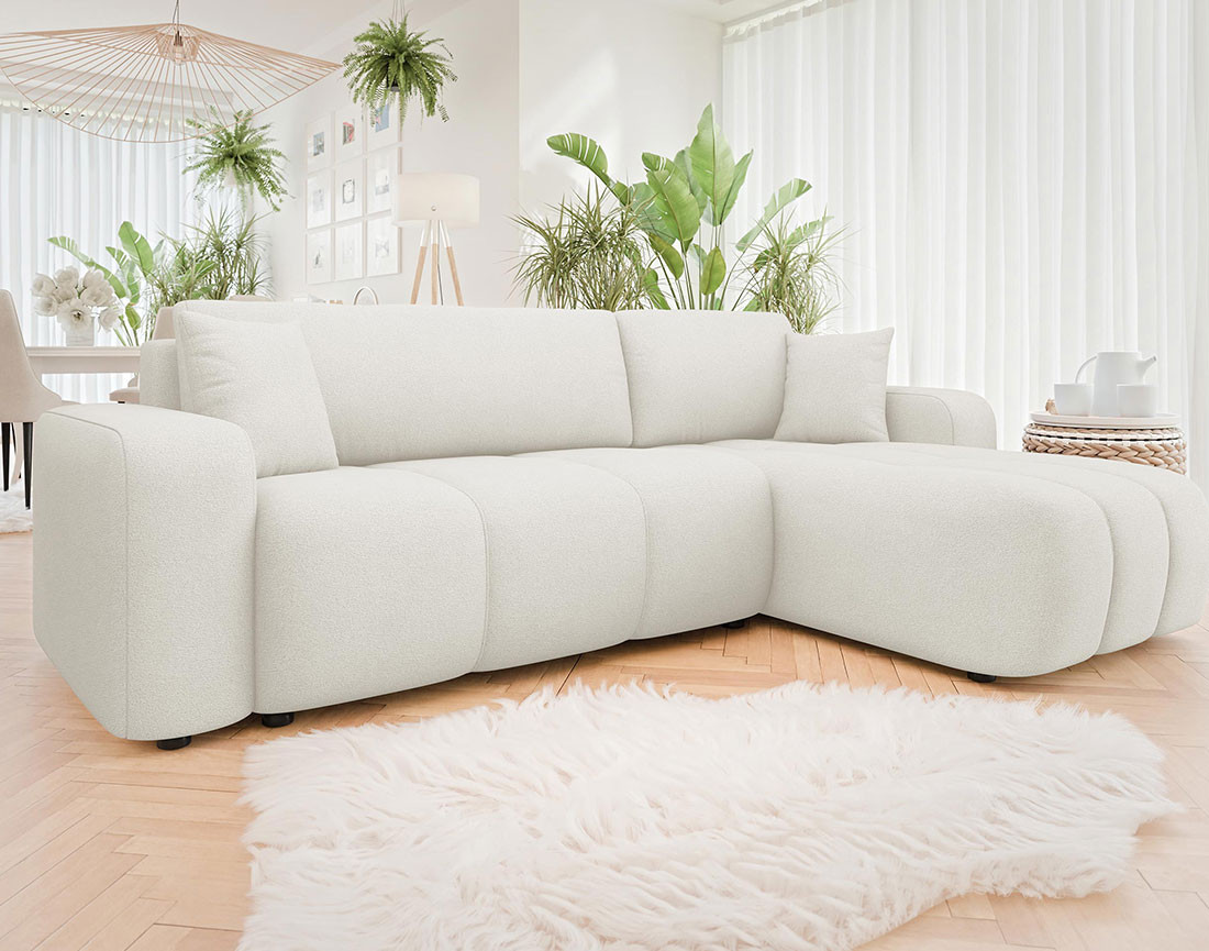 nicole - Canapé convertible Beige