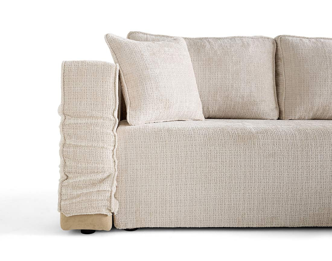 topaze - Canapé Beige - Vue supplémentaire 2